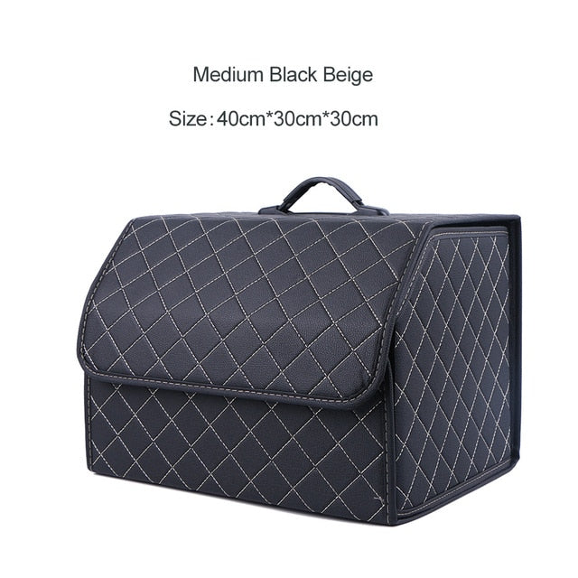 Caja de almacenamiento del organizador del maletero del coche