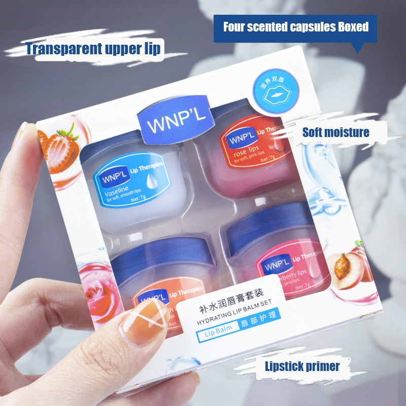 Bálsamo de aceite para el cuidado de los labios antigrietas