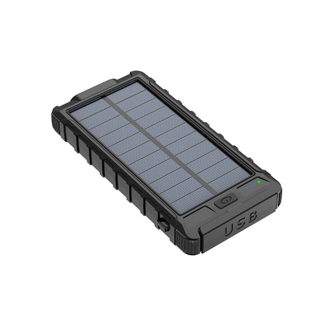 Prenda impermeable portátil de carga rápida solar del cargador 20000mAh del banco del poder