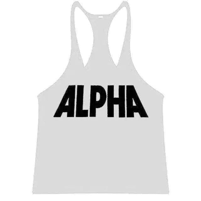ALPHA Estética Stringer Ropa Hombres