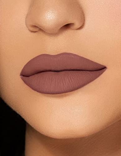 Kylie Jenner Lip Kit como juegos de lápices labiales líquidos mate brillantes con brillo de labios mate y delineador de labios Kylie Jenner Lipstick Kylie Lip Kit (Dolce K)