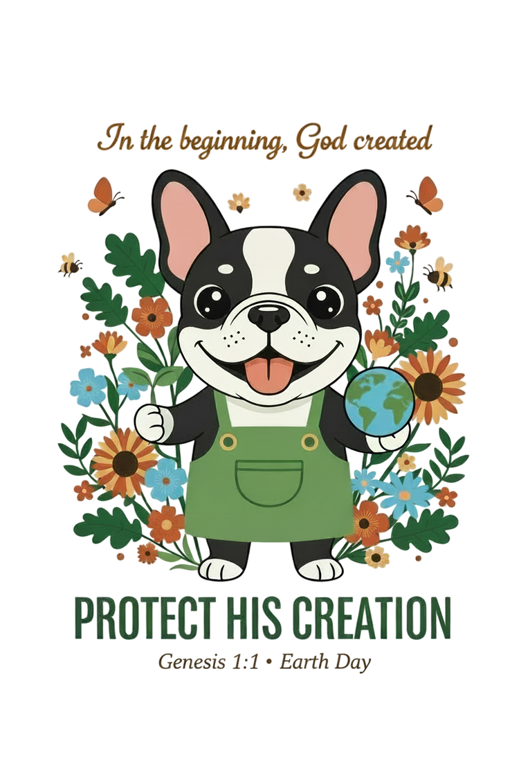 Frenchie Eco Hero — Protect His Creation