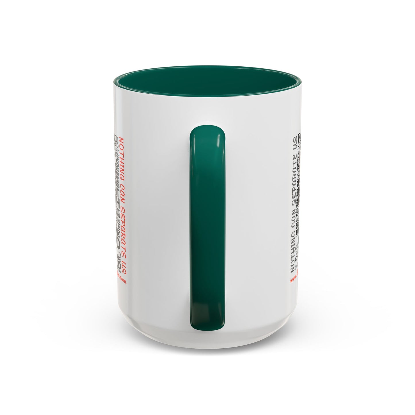 Nothing Can Separate Us Scripture Mug | Christian Coffee Mug, Romans 8, Love Mom
