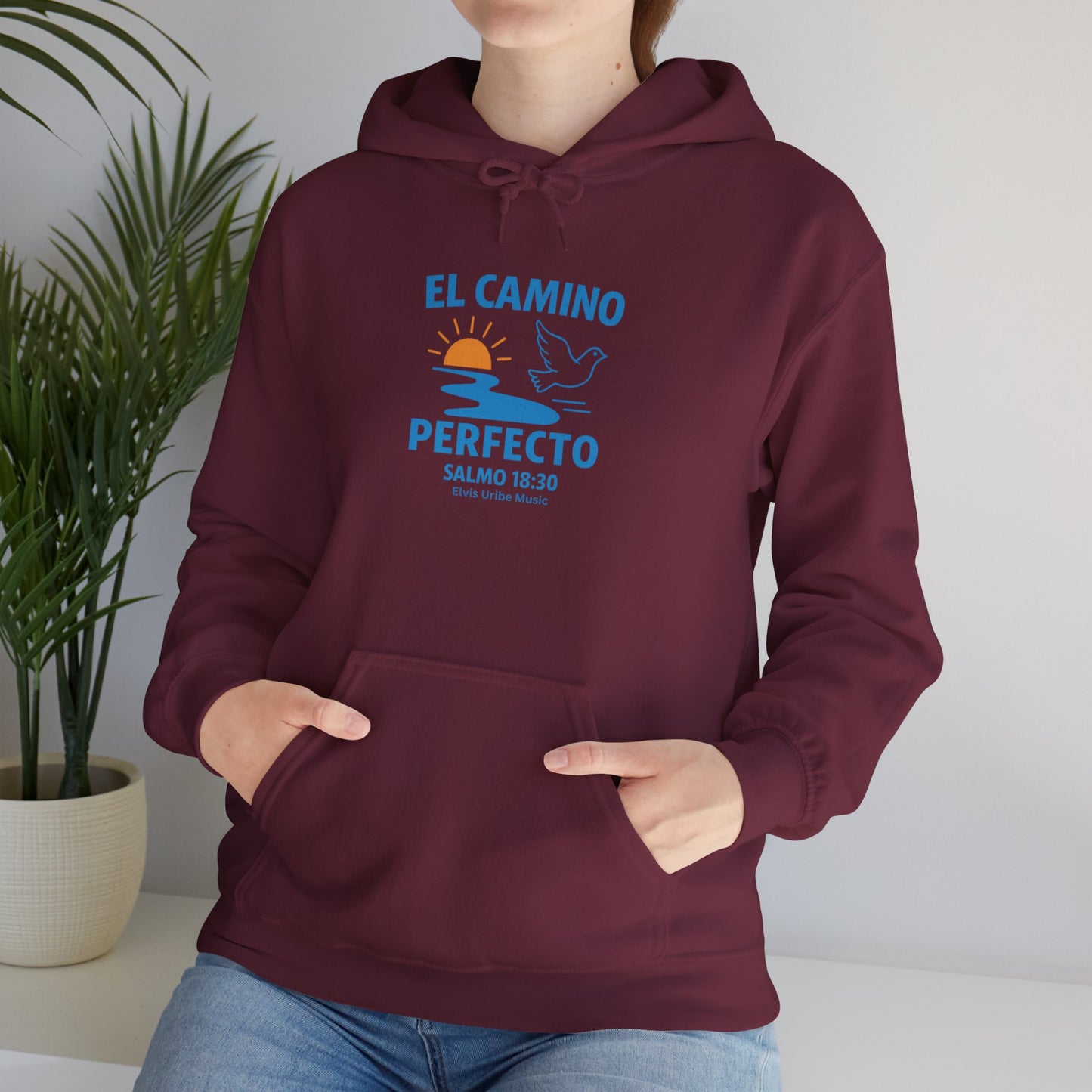 El Camino Perfecto Unisex Heavy Blend™ Hoodie, Inspirational Sweatshirt for Everyday Wear, Cozy Gift for Friends, Spiritual Journey [...]