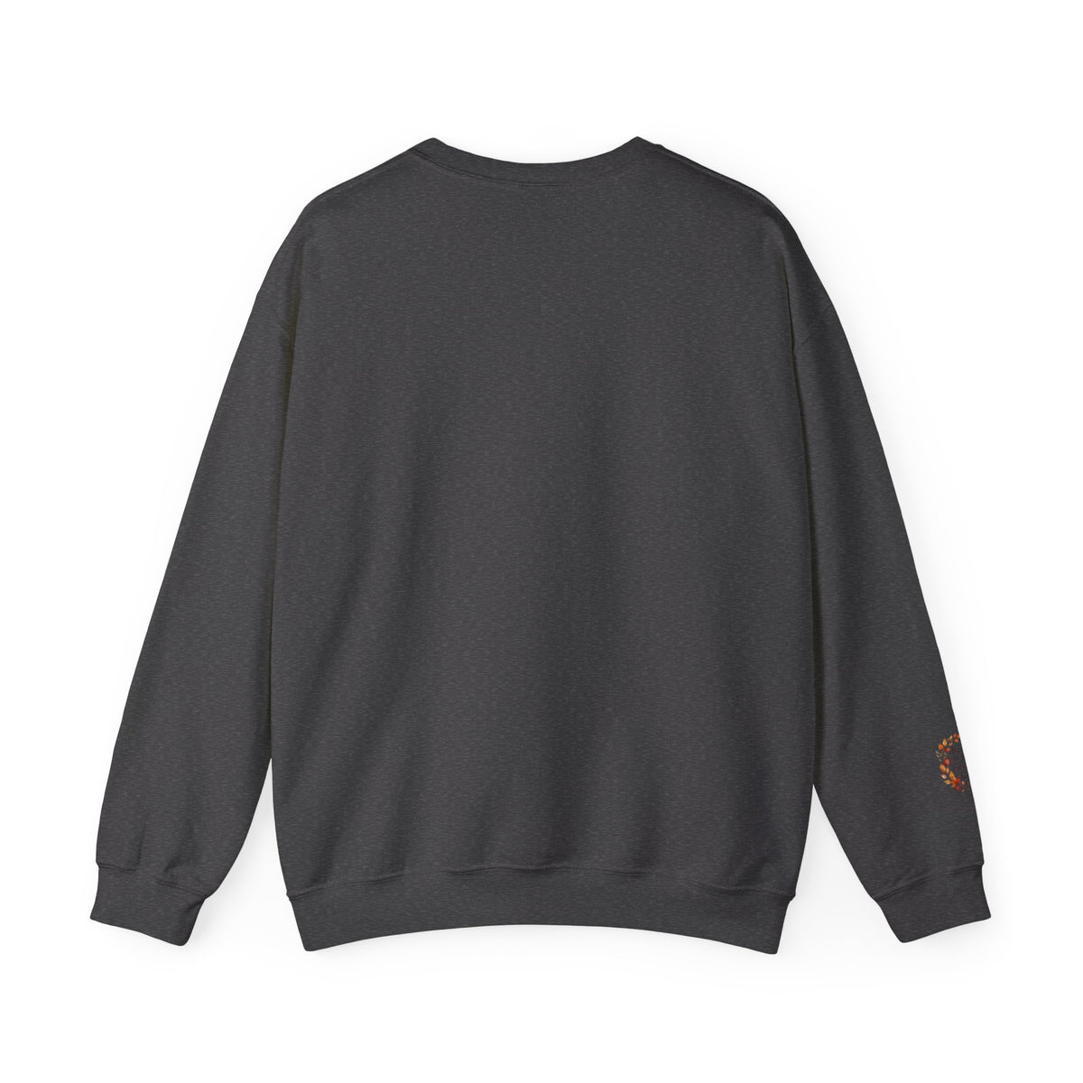 Faith-Inspired Crewneck Sweatshirt — "Rooted in Faith, Growing with Grace" Autumn Wreath