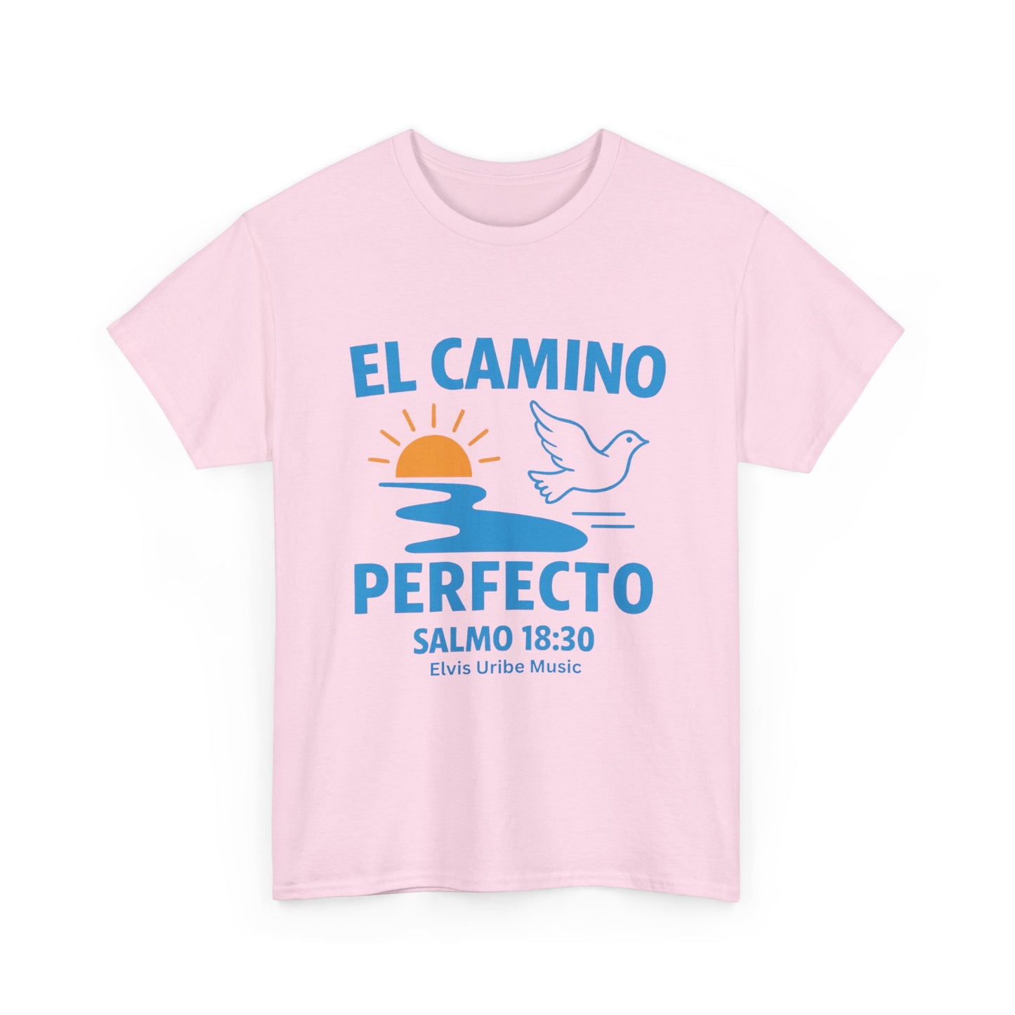 El Camino Perfecto Unisex Heavy Cotton Tee Christian T-Shirt -Camiseta