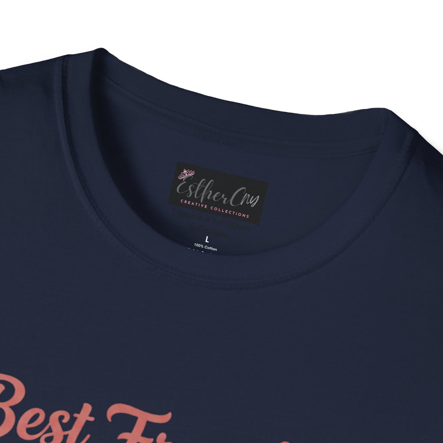 Best Frenchie Mom Ever T-Shirt — Cute French Bulldog Mom Tee (Fueled by Coffee & Frenchie Kisses)
