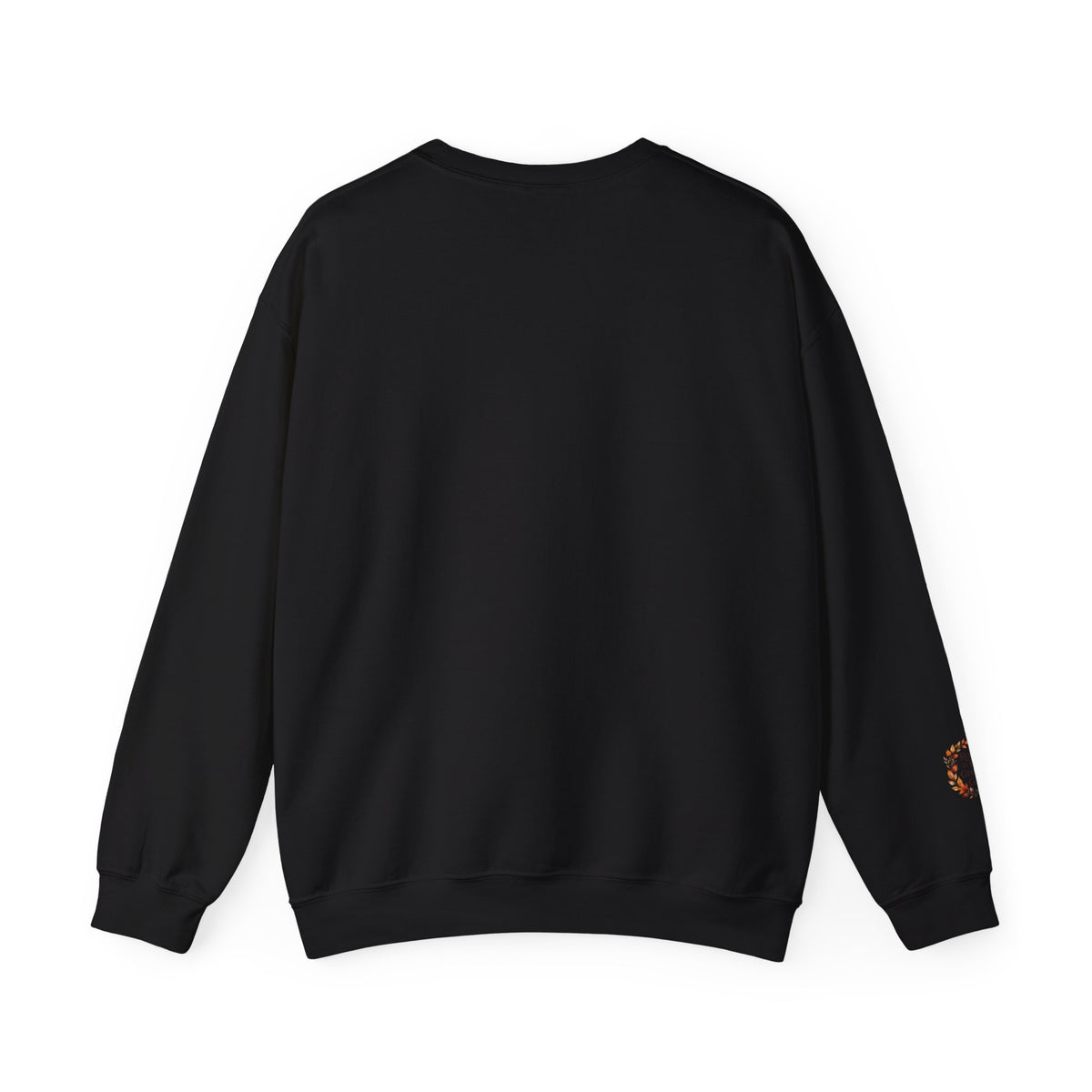 Faith-Inspired Crewneck Sweatshirt — "Rooted in Faith, Growing with Grace" Autumn Wreath