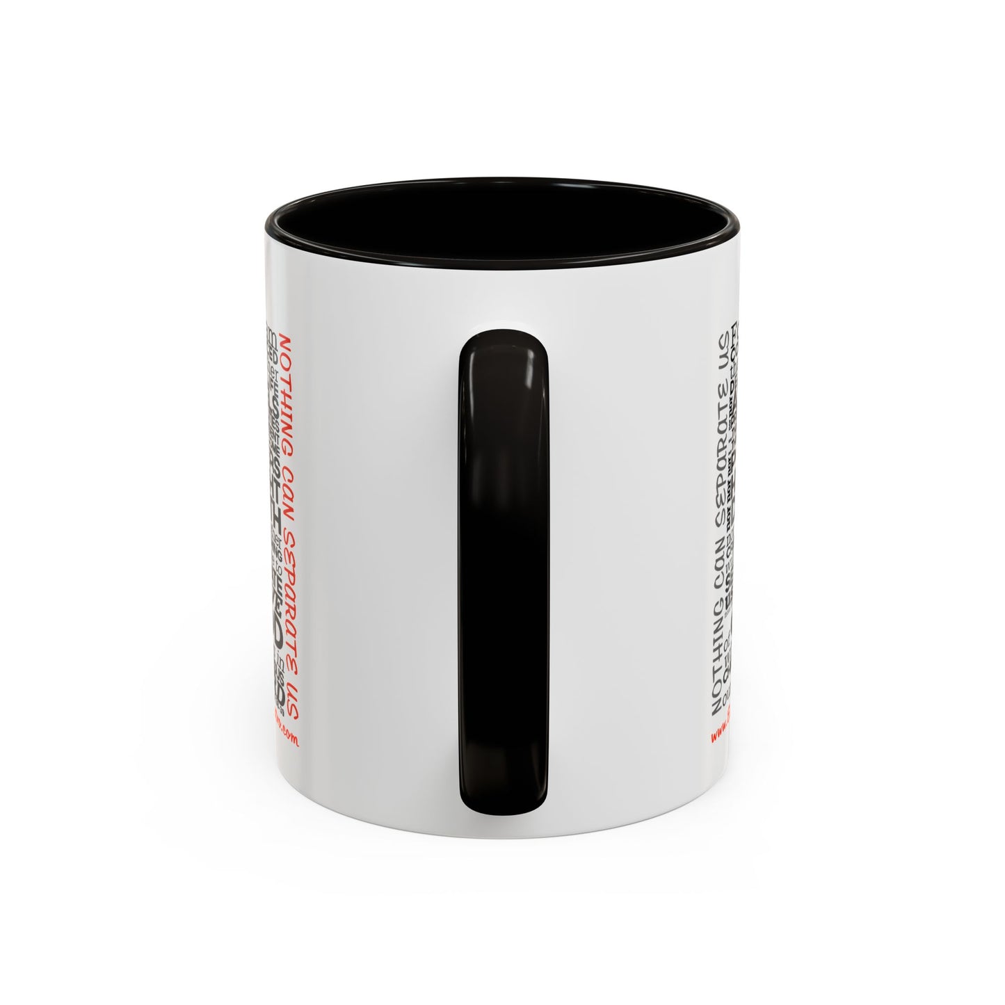 Nothing Can Separate Us Scripture Mug | Christian Coffee Mug, Romans 8, Love Mom