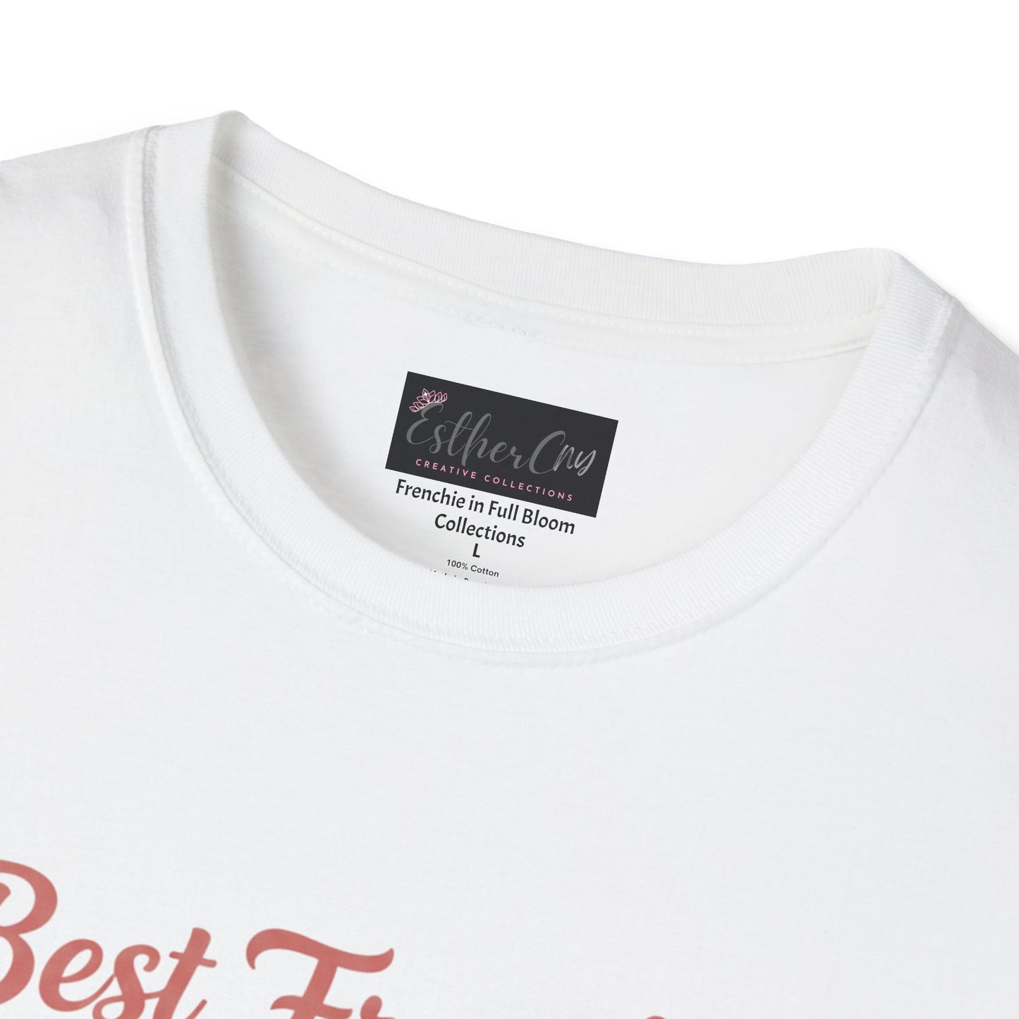 Best Frenchie Mom Ever T-Shirt — Cute French Bulldog Mom Tee (Fueled by Coffee & Frenchie Kisses)