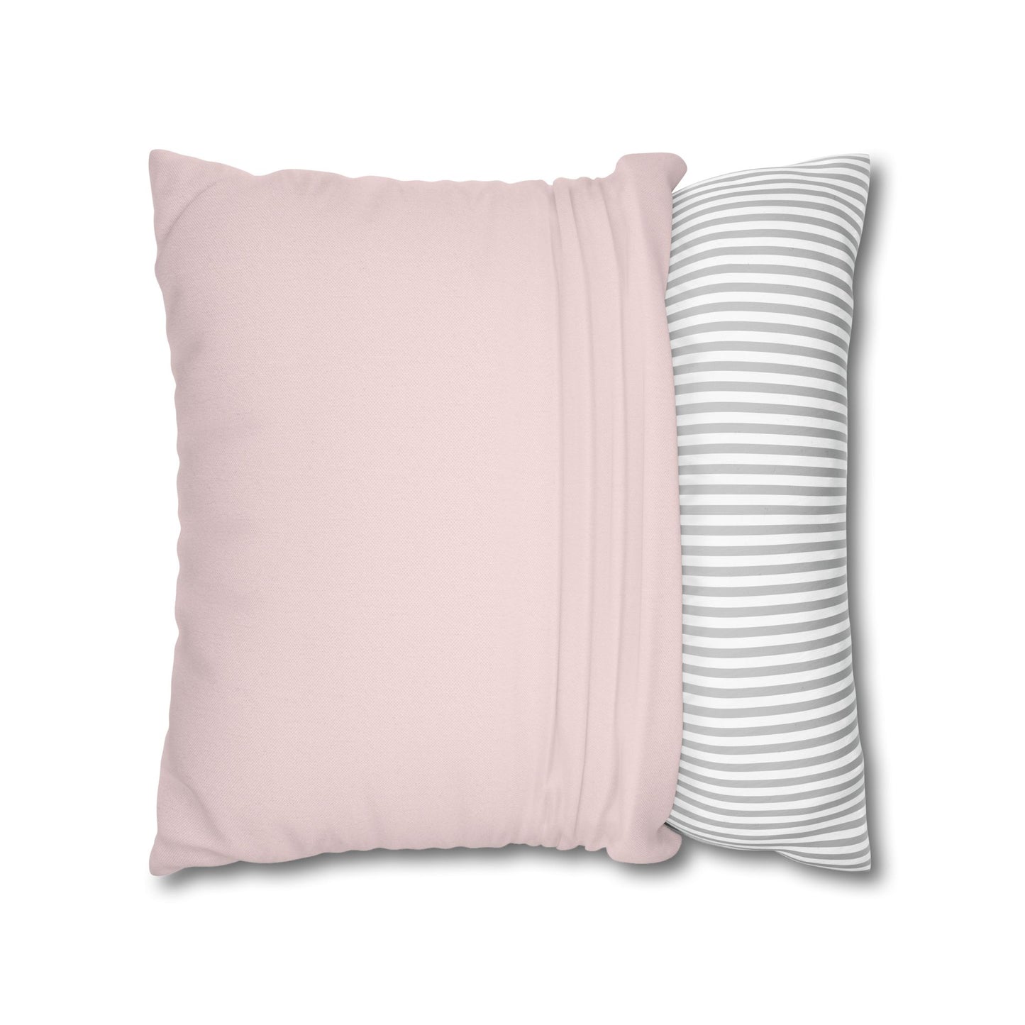 Frenchie in Full Bloom Square Pillow — "Bloom Baby Bloom" Floral Dog Decor