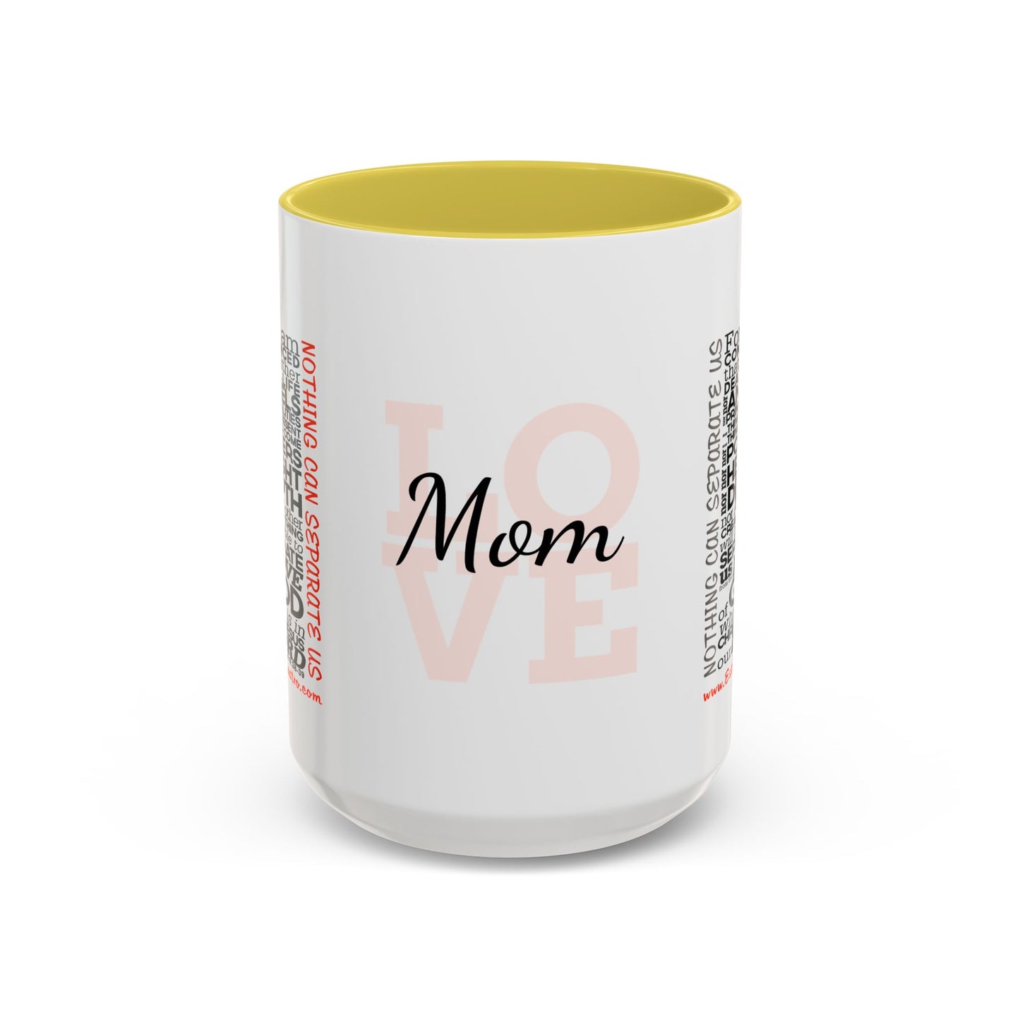 Nothing Can Separate Us Scripture Mug | Christian Coffee Mug, Romans 8, Love Mom