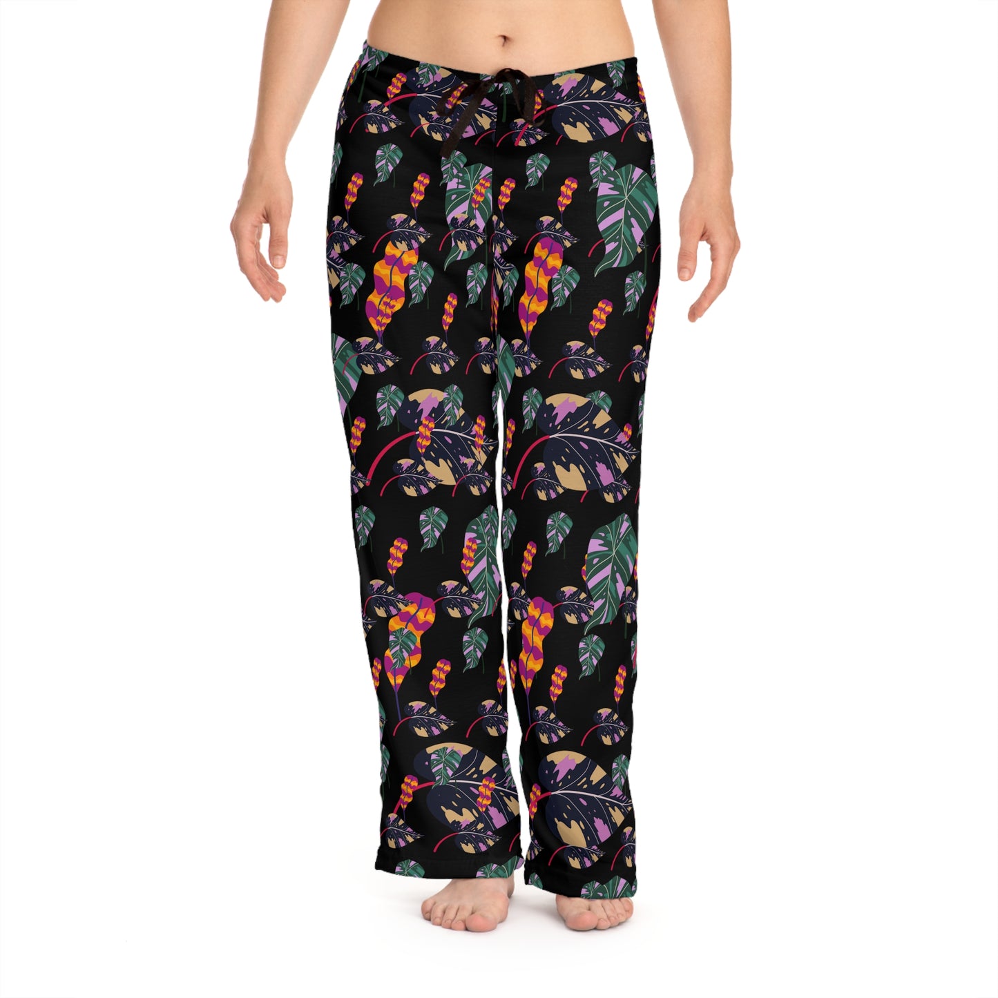 Pantalones de pijama de mujer Color Leaf camuflaje