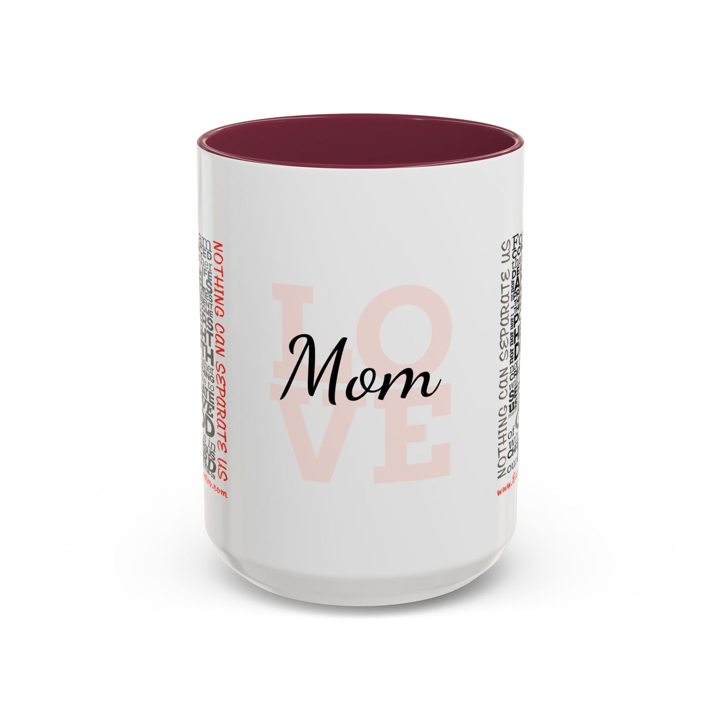 Nothing Can Separate Us Scripture Mug | Christian Coffee Mug, Romans 8, Love Mom