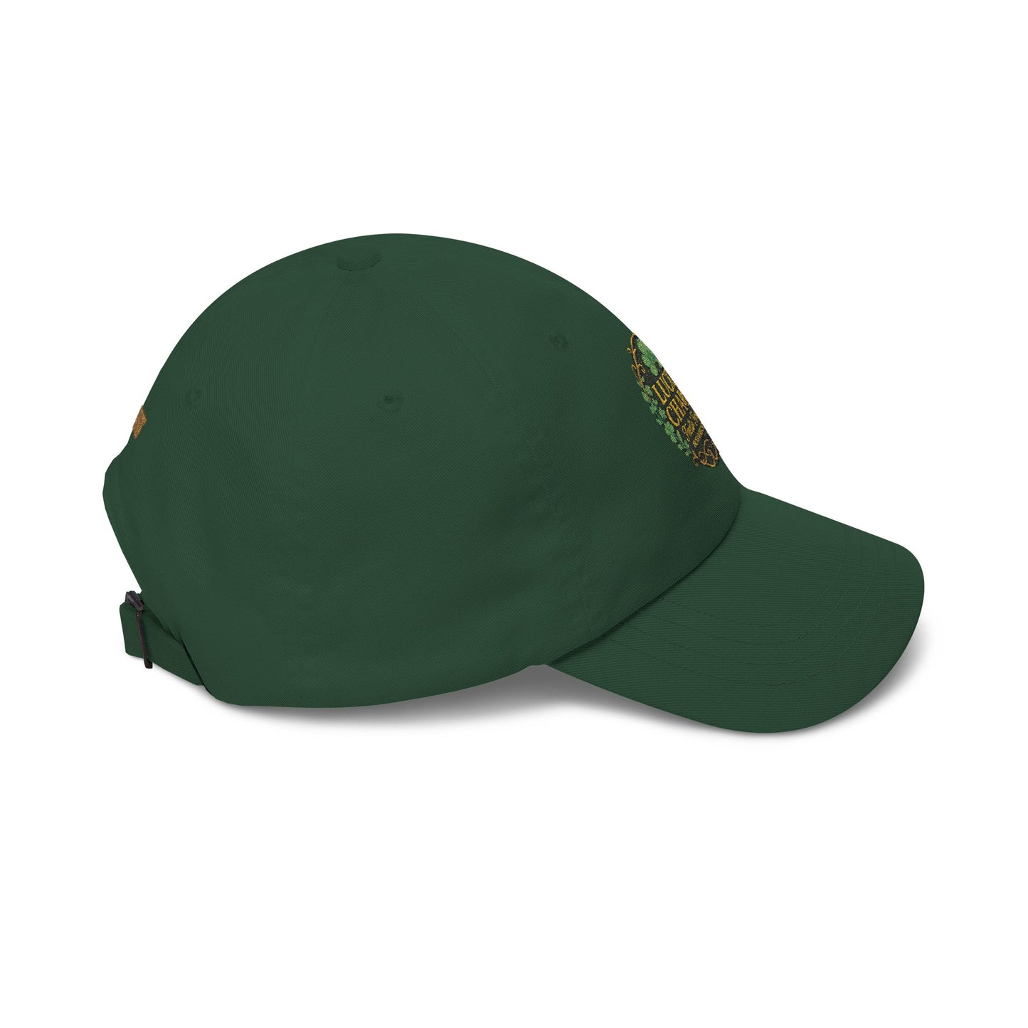 Luck Charm Feelin' Fierce Irish Vibes Only Embroidered Dad Cap