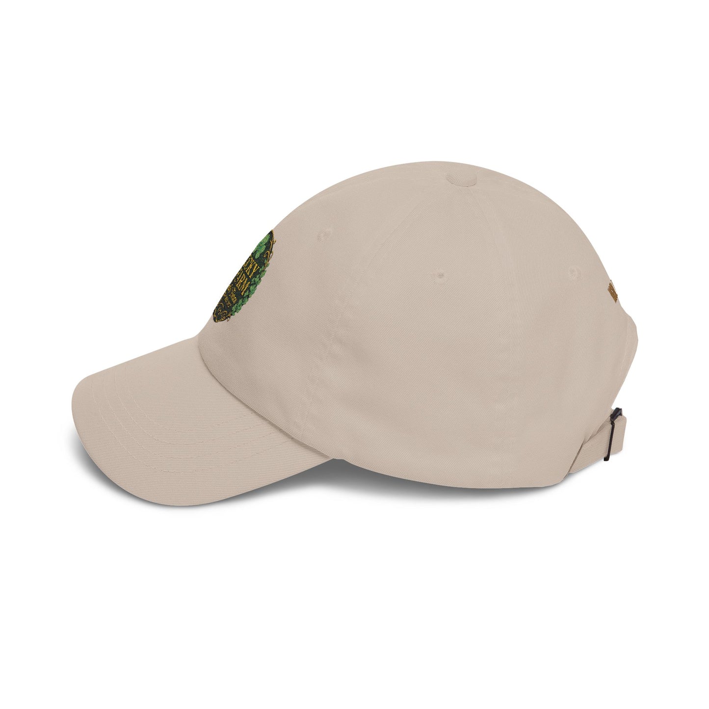 Luck Charm Feelin' Fierce Embroidered Dad Cap — Irish Vibes St. Patrick's