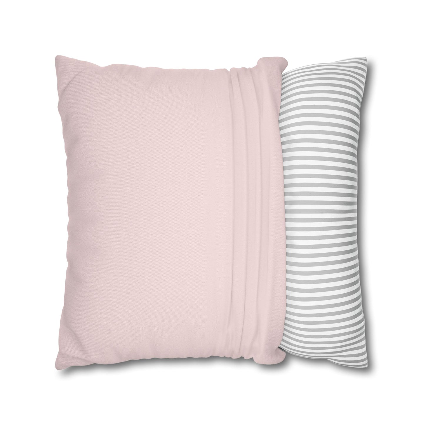 Frenchie in Full Bloom Square Pillow — "Bloom Baby Bloom" Floral Dog Decor