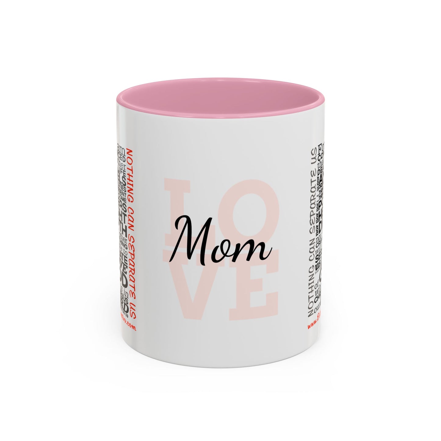 Nothing Can Separate Us Scripture Mug | Christian Coffee Mug, Romans 8, Love Mom