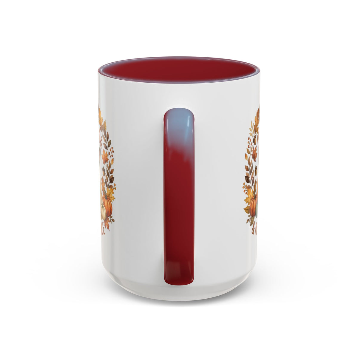 Fall Pet Mug - "Purrs, Paws & Pumpkin Spice" Accent Coffee Mug