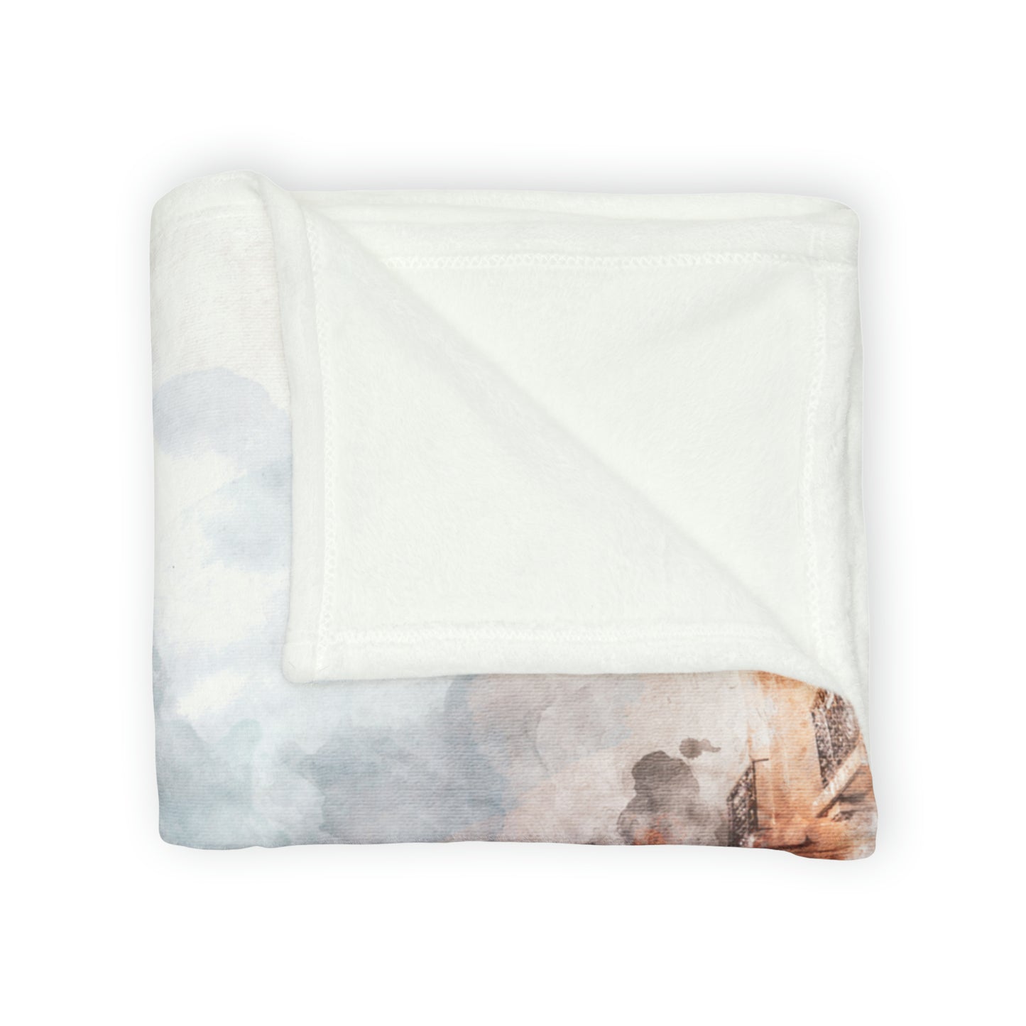 Paris Theme Soft Polyester Blanket, bedding, blankets, Eiffel Tower