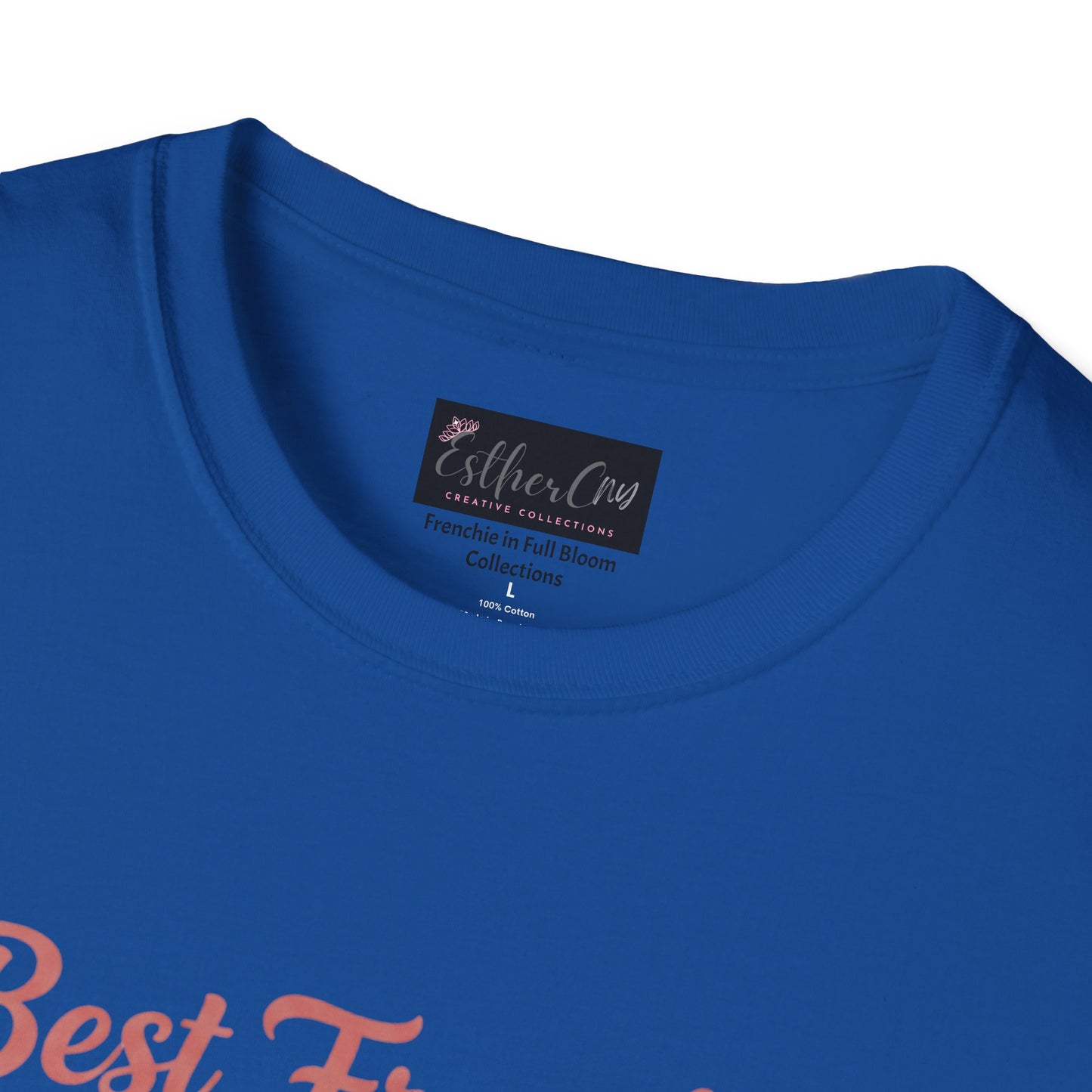 Best Frenchie Mom Ever T-Shirt — Cute French Bulldog Mom Tee (Fueled by Coffee & Frenchie Kisses)