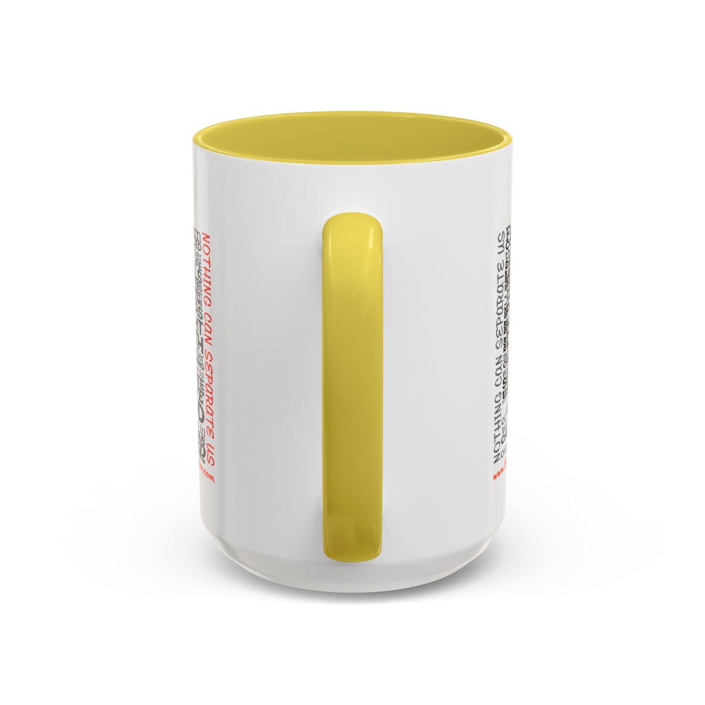 Nothing Can Separate Us Scripture Mug | Christian Coffee Mug, Romans 8, Love Mom