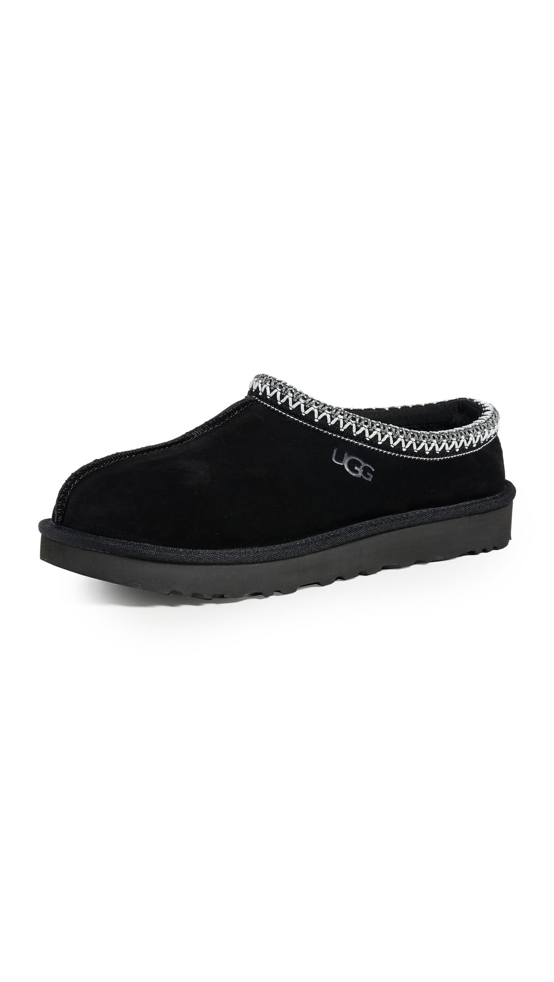 UGG Women's Tasman Slipper, Black, 06