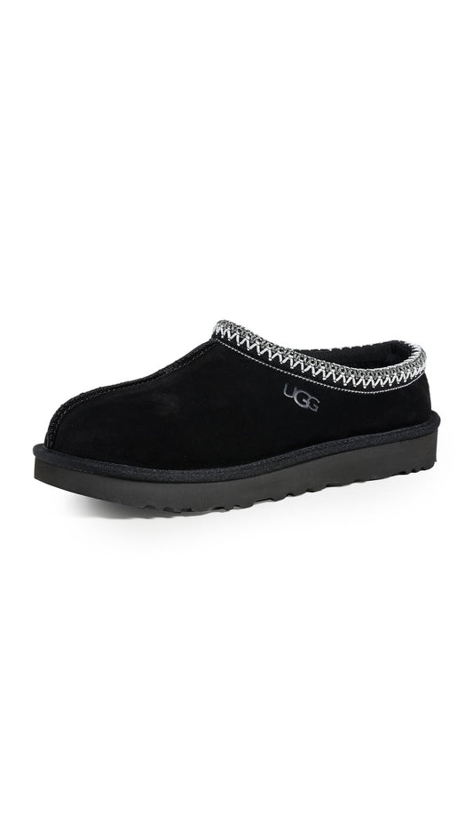 UGG Women's Tasman Slipper, Black, 06