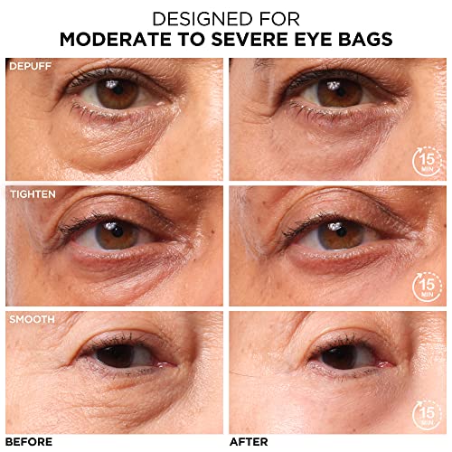 IT Cosmetics Bye Bye Under Eye Bags Daytime Treatment – Depuffs, Tightens, Smooths & Reduces Look of Wrinkles & Fine Lines – All Skin Tones – Comfortable on Bare Skin or Over Makeup - 0.5 Fl. Oz