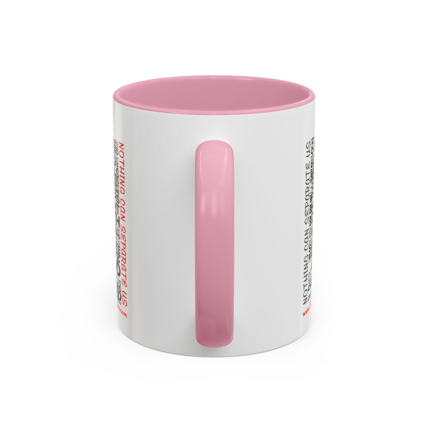 Nothing Can Separate Us Scripture Mug | Christian Coffee Mug, Romans 8, Love Mom