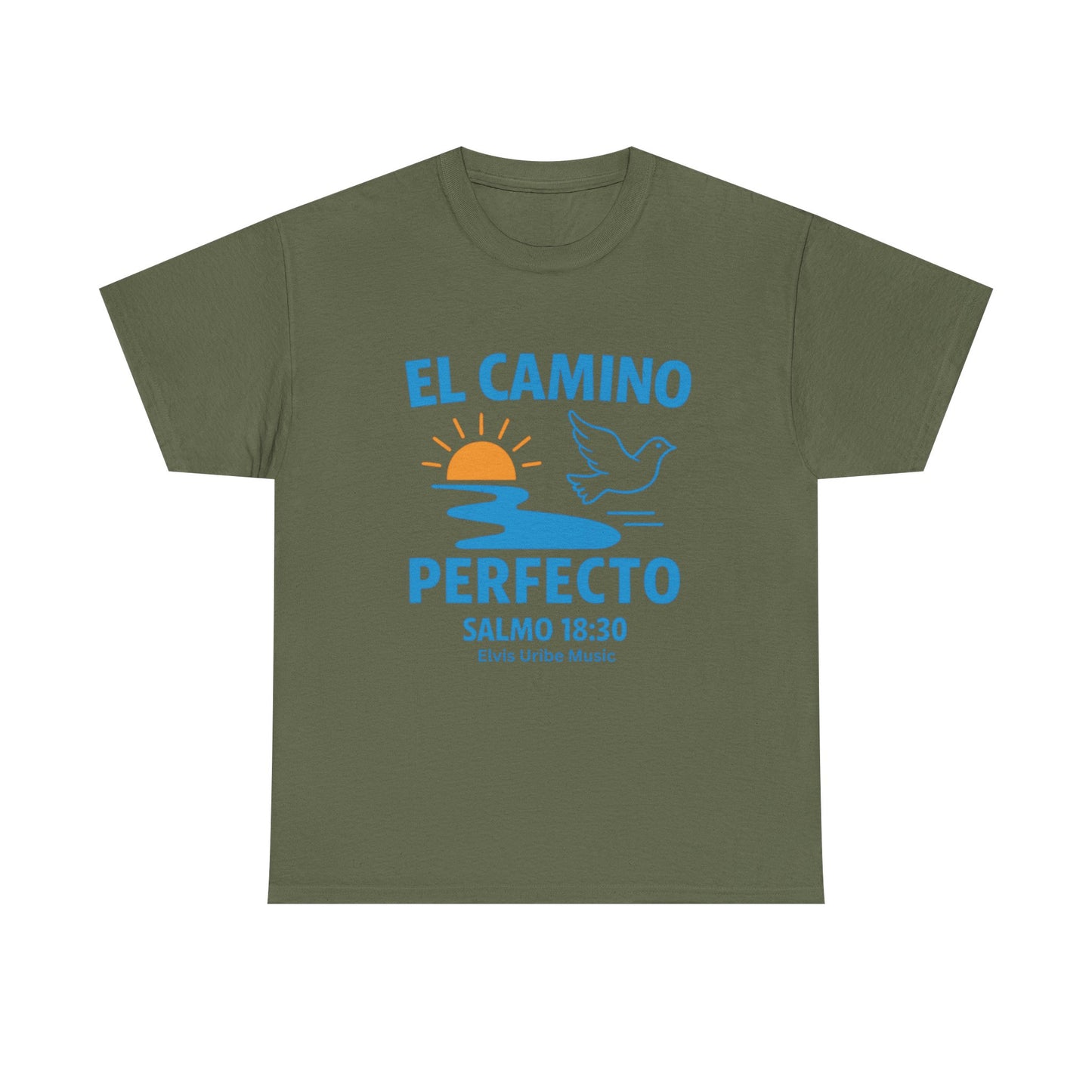 El Camino Perfecto Unisex Heavy Cotton Tee Christian T-Shirt -Camiseta