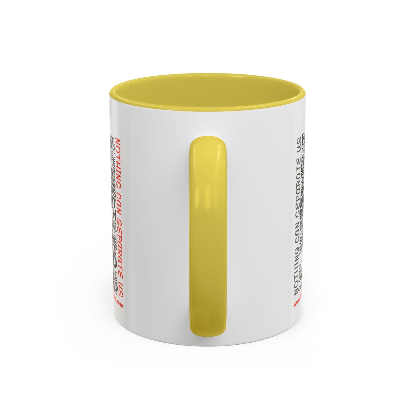 Nothing Can Separate Us Scripture Mug | Christian Coffee Mug, Romans 8, Love Mom