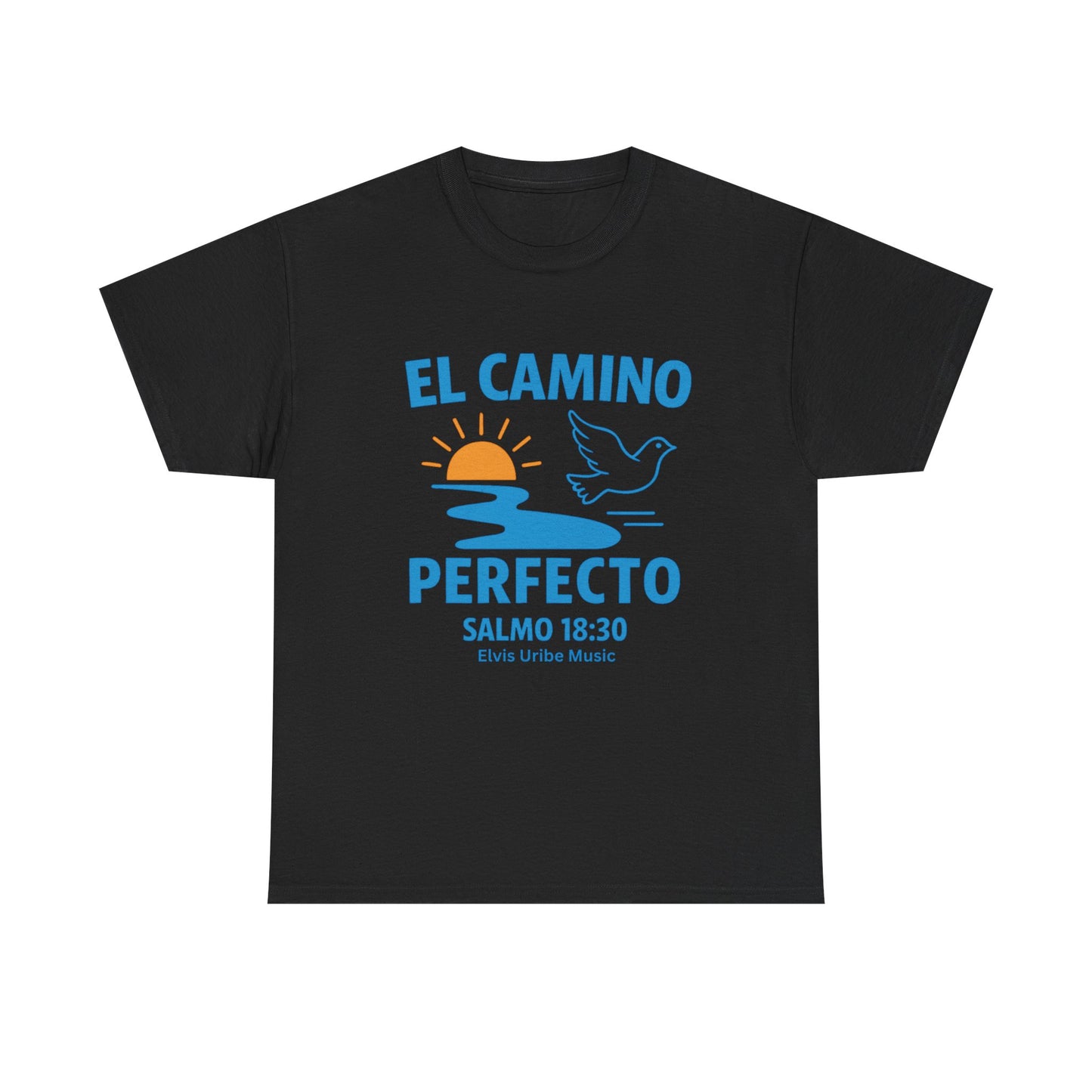El Camino Perfecto Unisex Heavy Cotton Tee Christian T-Shirt -Camiseta