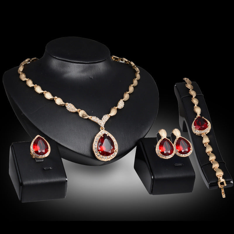 Mix Style Gold Indian Bridal Jewelry Sets