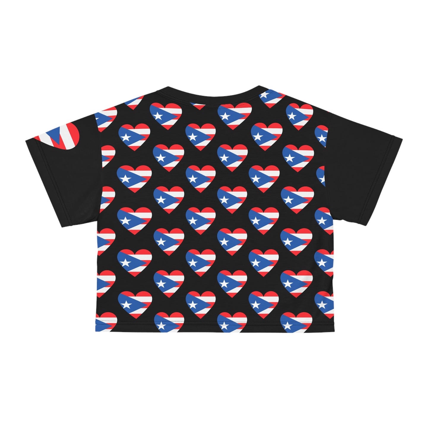 Puerto Rico "Isla del Encanto" Crop Tee — Women's Top