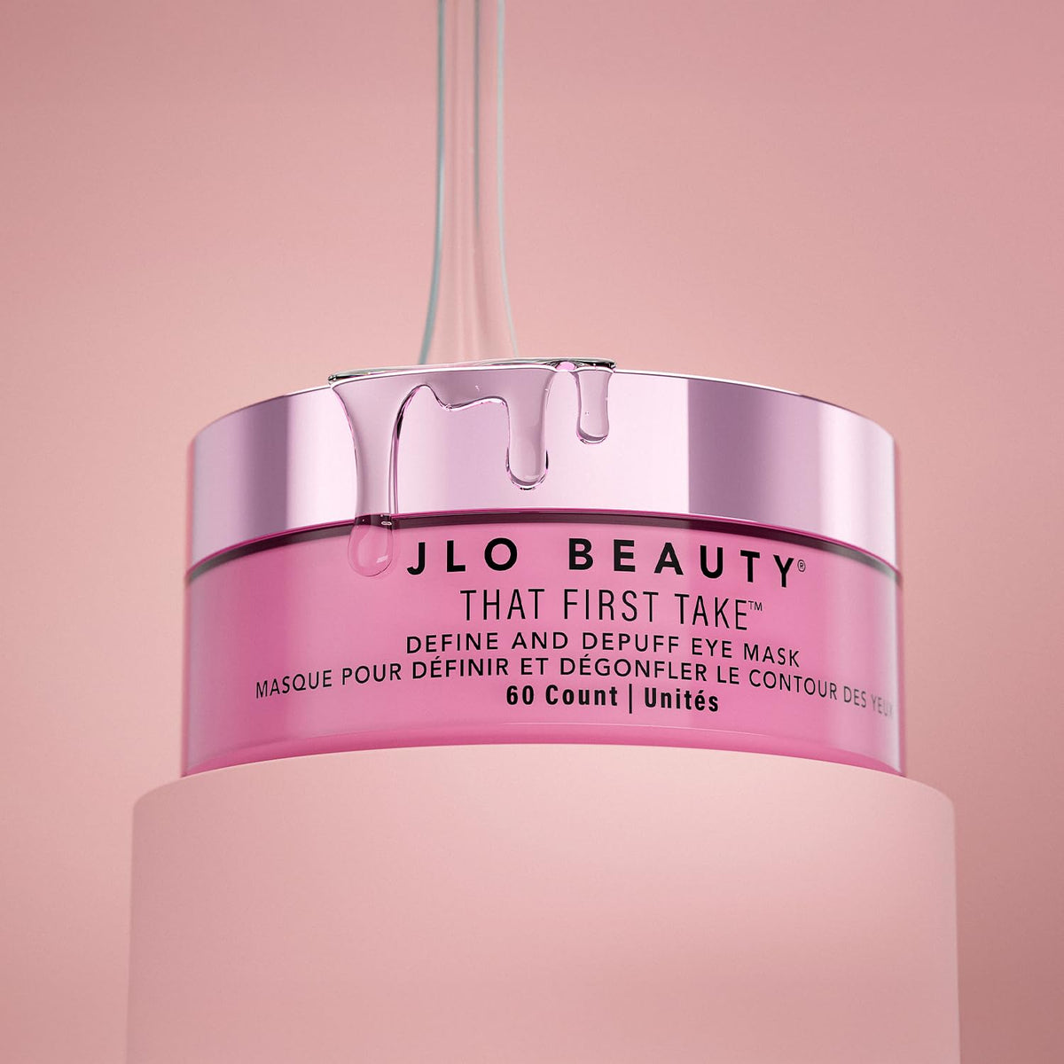 JLO BEAUTY That First Take Hydrogel Under Eye Patches, Peptides, 60 Count