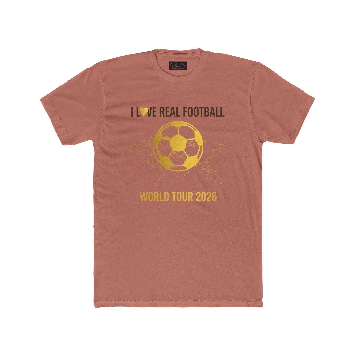 I Love Real Football World Tour 2026 -Men T-Shirt