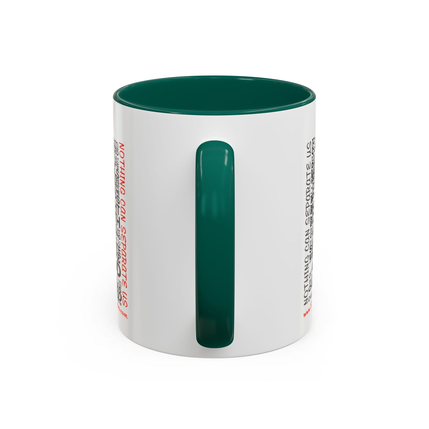Nothing Can Separate Us Scripture Mug | Christian Coffee Mug, Romans 8, Love Mom