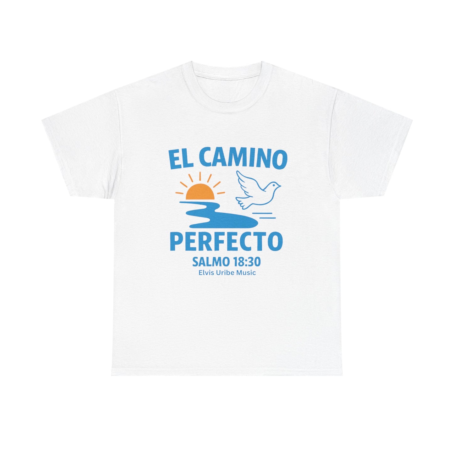El Camino Perfecto Unisex Heavy Cotton Tee Christian T-Shirt -Camiseta
