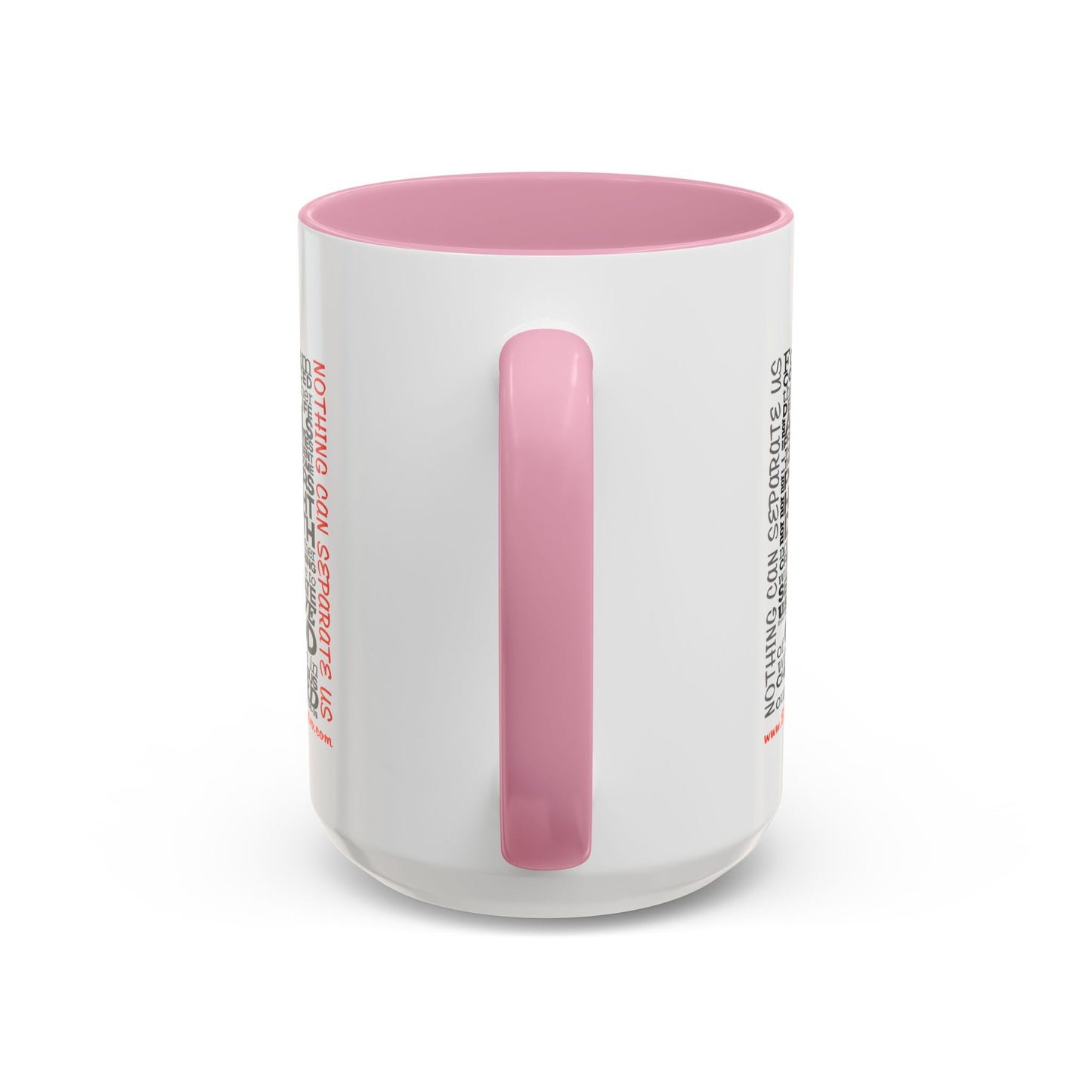 Nothing Can Separate Us Scripture Mug | Christian Coffee Mug, Romans 8, Love Mom