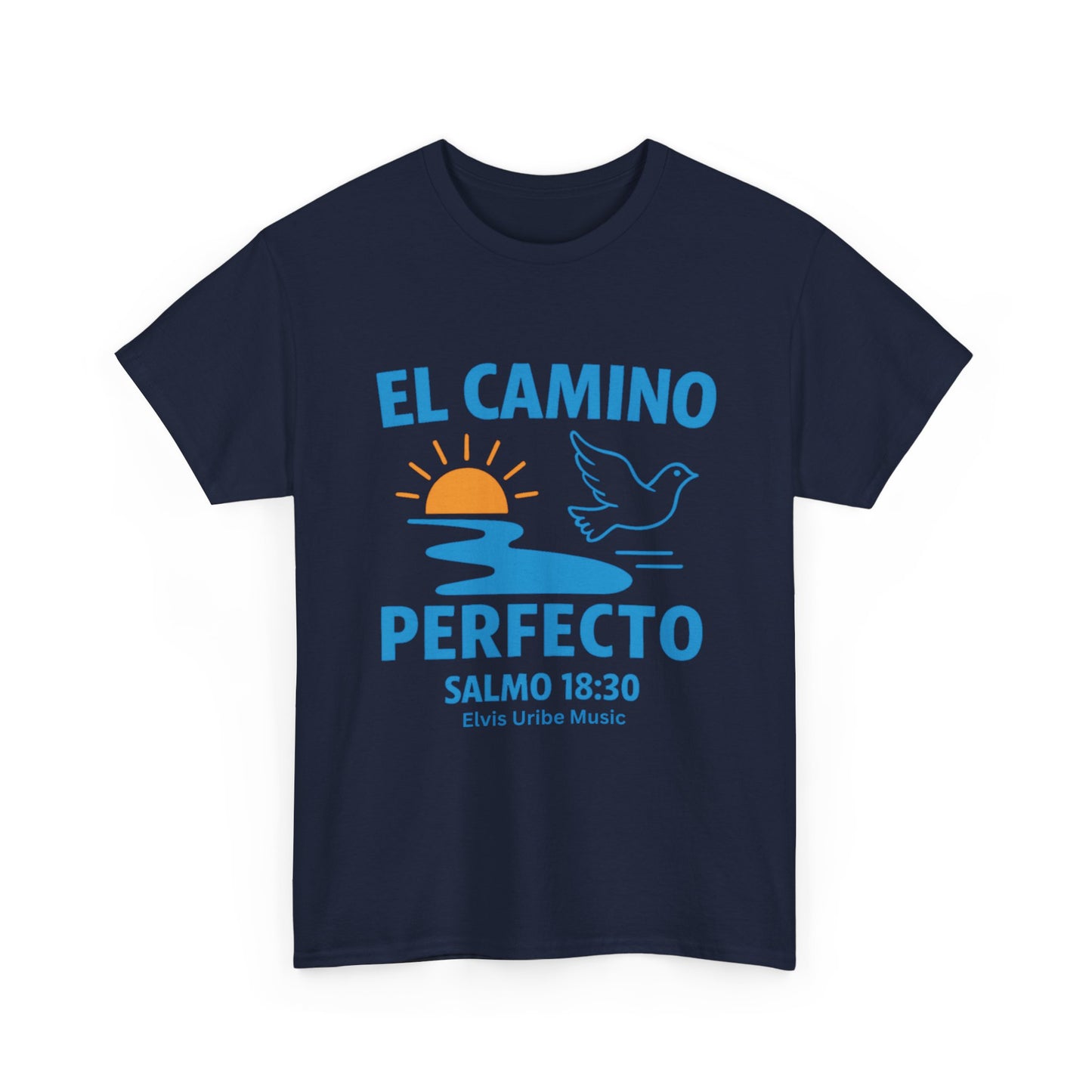 El Camino Perfecto Unisex Heavy Cotton Tee Christian T-Shirt -Camiseta