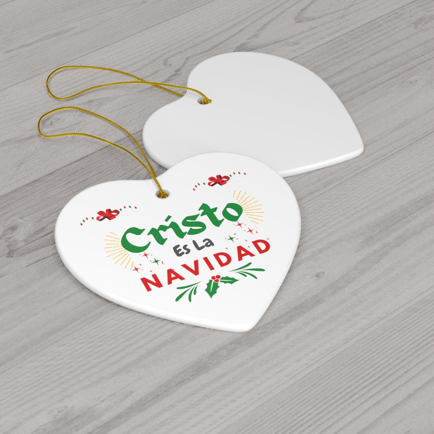 Navidad - Adorno de Cerámica, 4 Formas