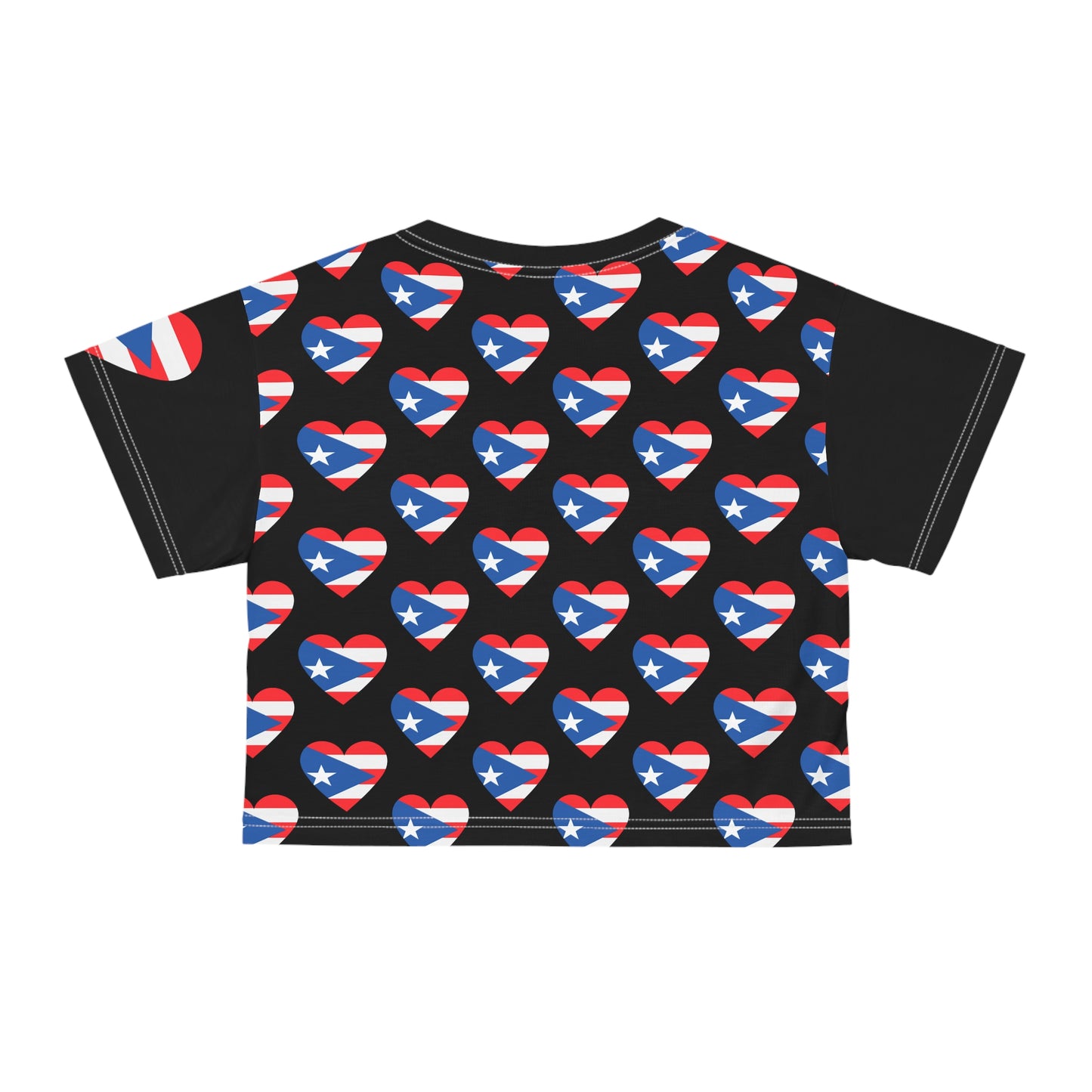 Puerto Rico "Isla del Encanto" Crop Tee — Women's Top