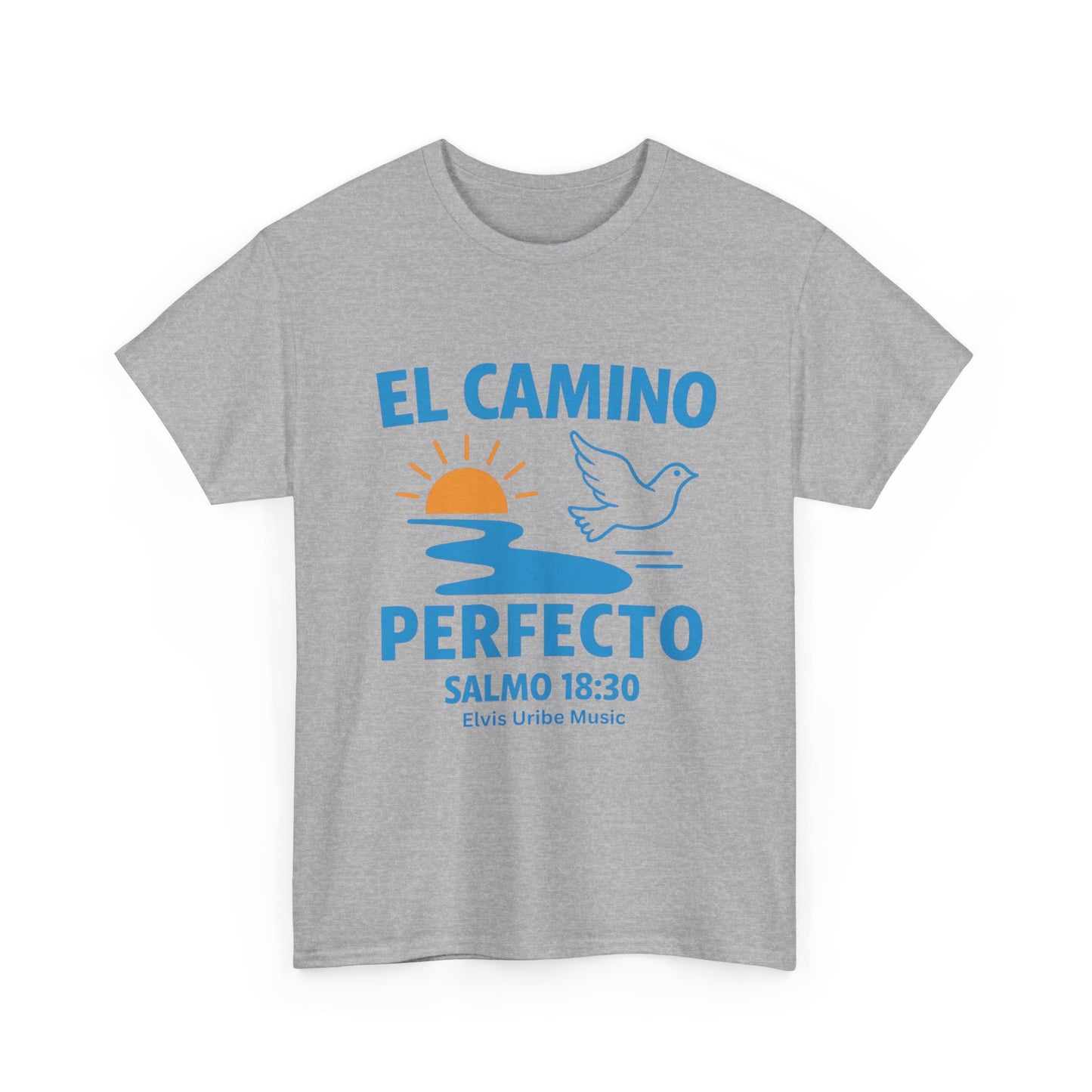 El Camino Perfecto Unisex Heavy Cotton Tee Christian T-Shirt -Camiseta