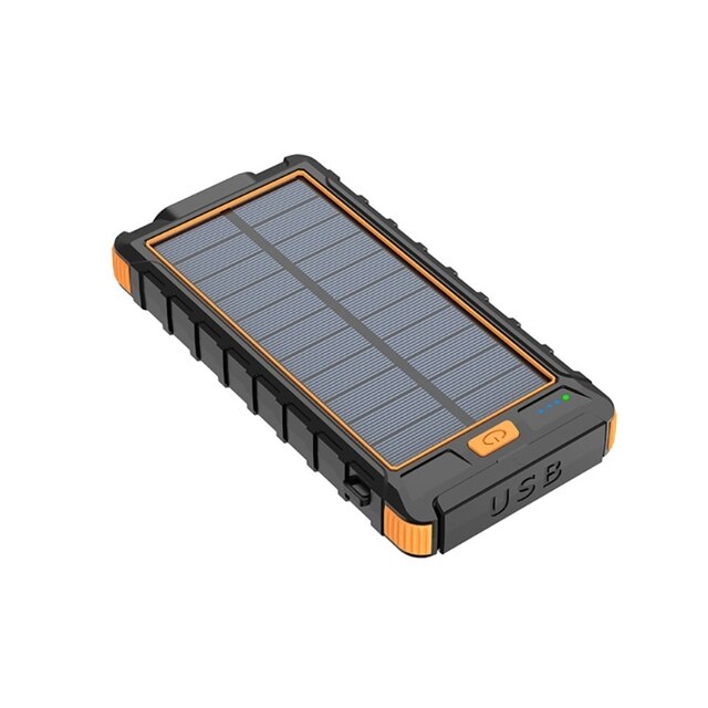 Prenda impermeable portátil de carga rápida solar del cargador 20000mAh del banco del poder 