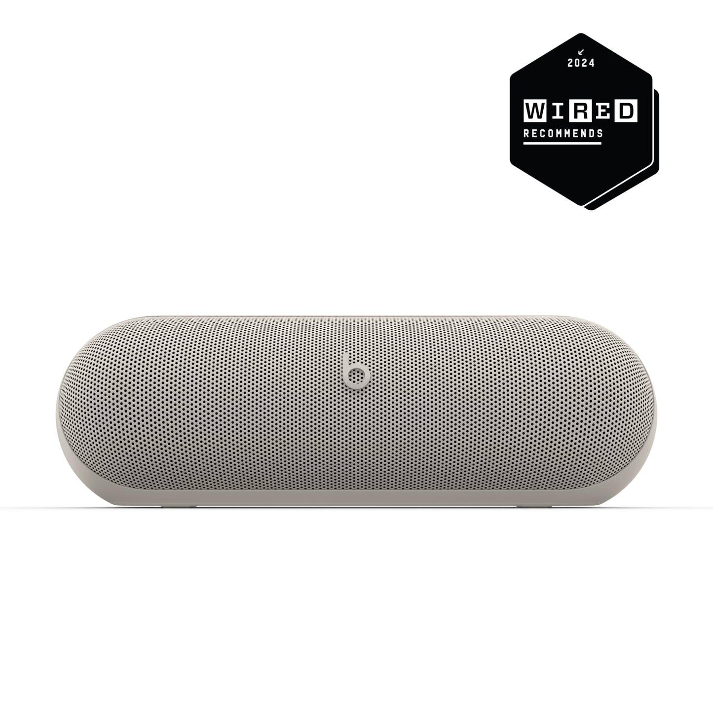 Beats Pill x Kim Kardashian - Wireless Bluetooth Speaker and Portable Charger via USB-C - Up to 24 Hours Battery Life, IP67 Water Resistant, Apple & Android Compatible, Built-in Mic – Light Gray