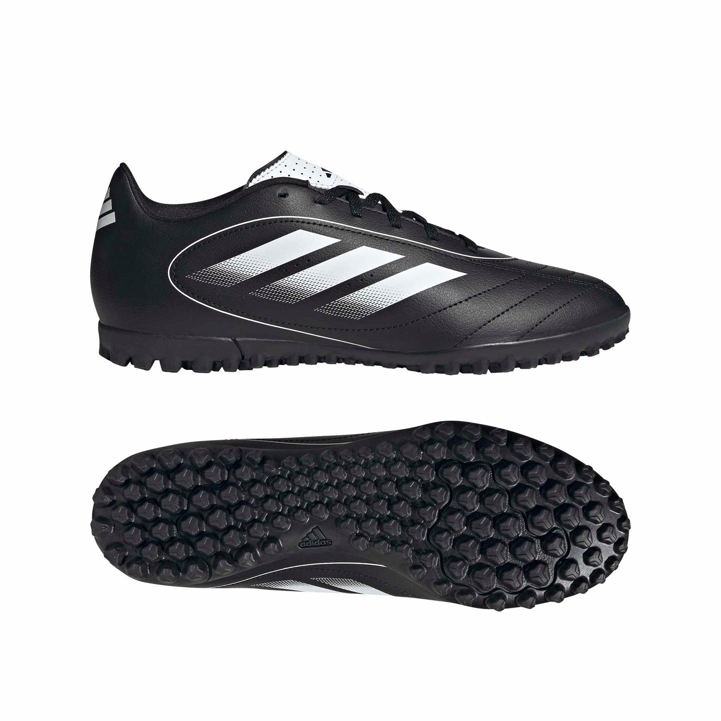 Adidas Unisex-Adult Goletto IX Turf, Black/White/Black, 7