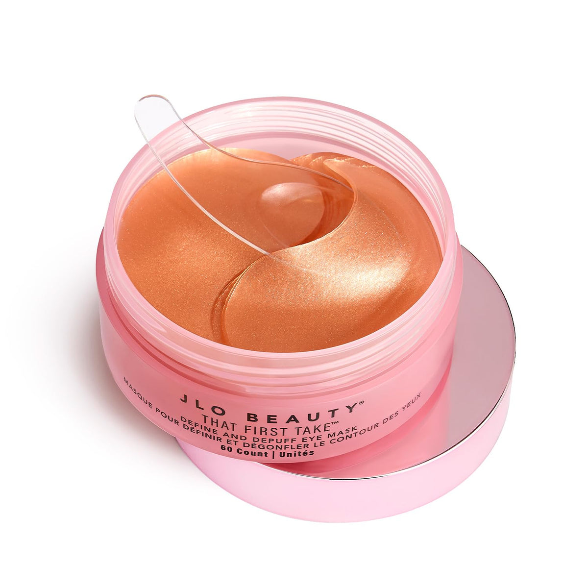 JLO BEAUTY That First Take Hydrogel Under Eye Patches, Peptides, 60 Count