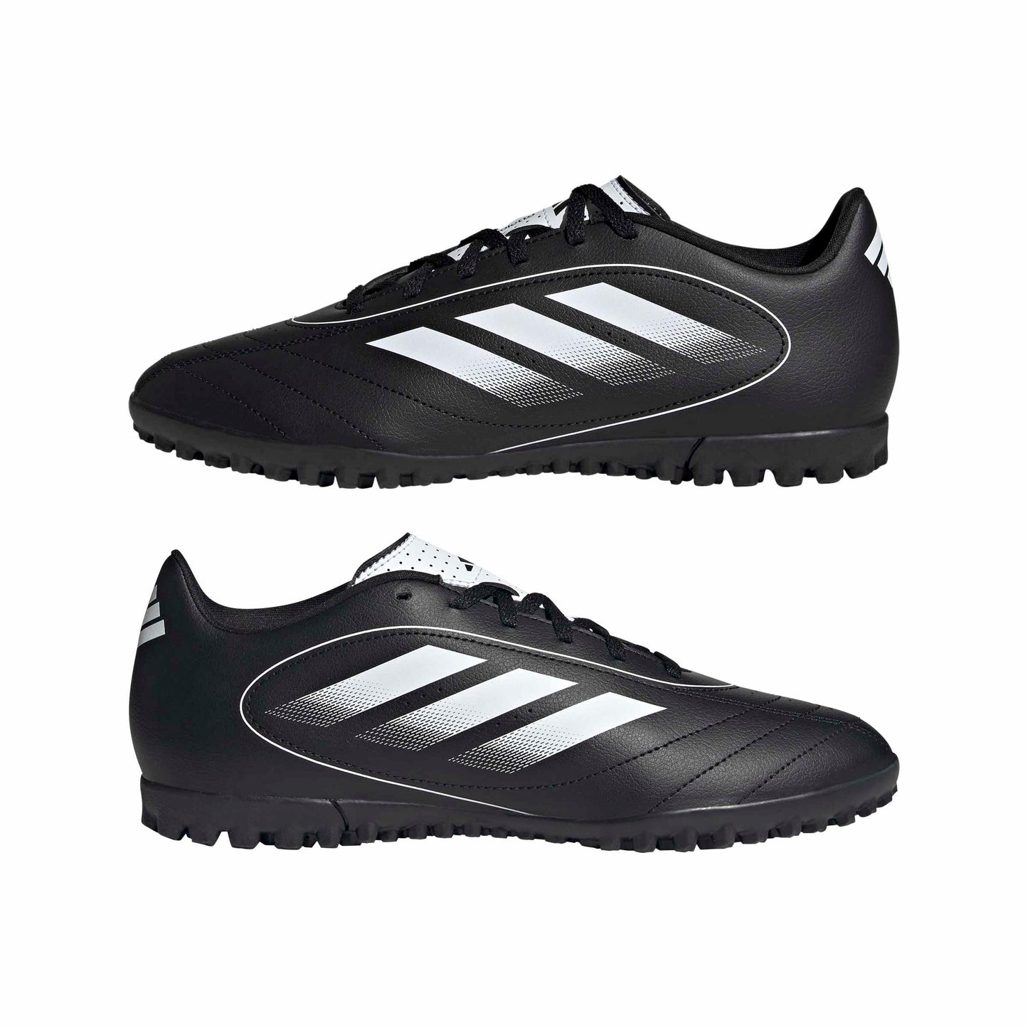 Adidas Unisex-Adult Goletto IX Turf, Black/White/Black, 7