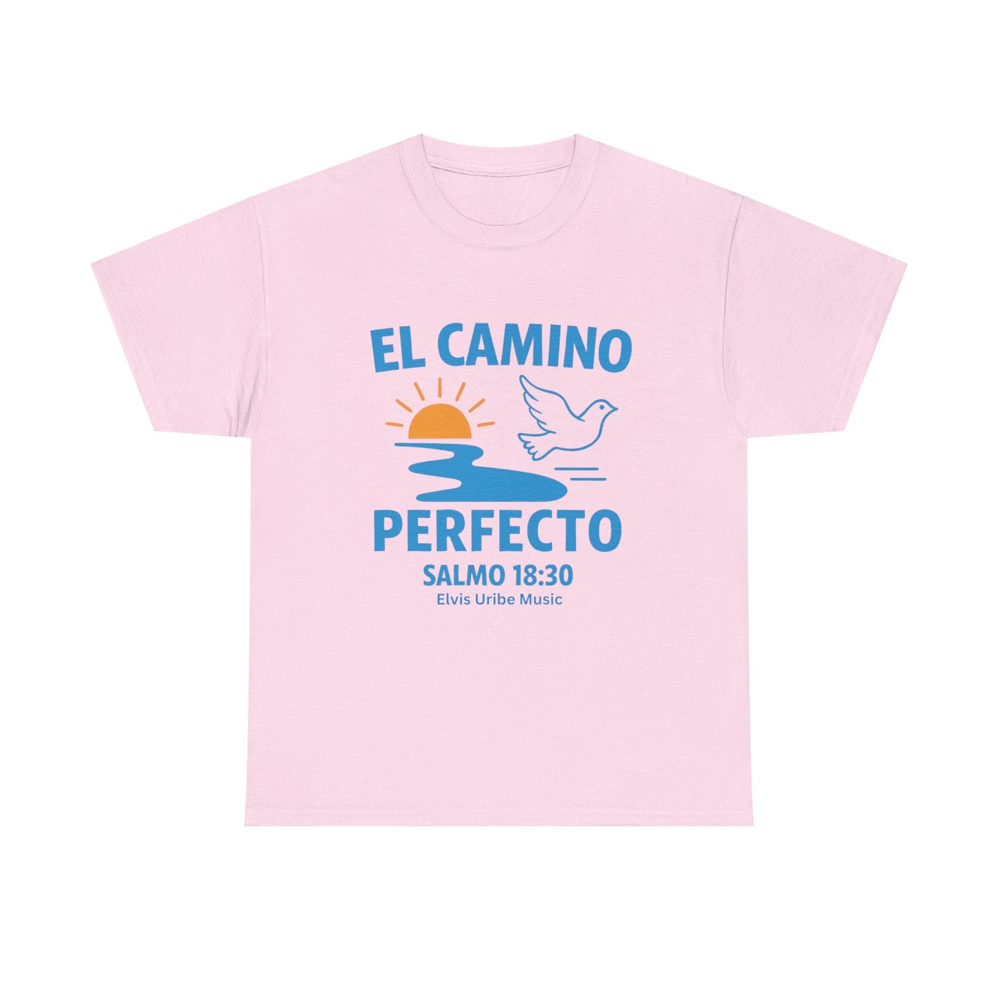 El Camino Perfecto Unisex Heavy Cotton Tee Christian T-Shirt -Camiseta